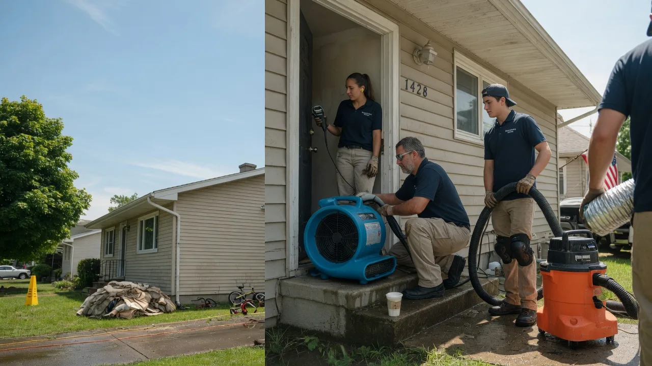 Water Damage Restoration in Parkman, WY near me